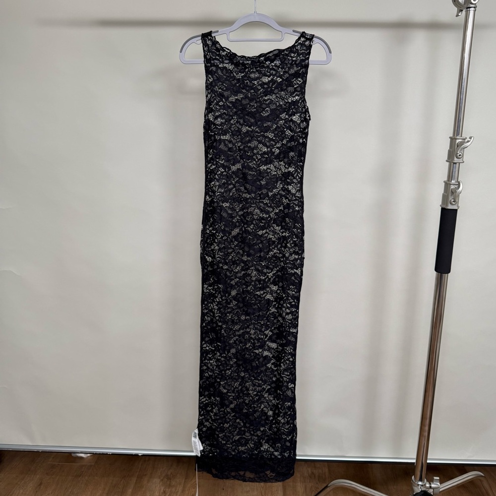 Sheer lace dress